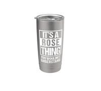 It's A Rose Thing You Wouldn't Understand - Family Name Bicchiere termico in acciaio inox doppia parete