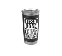 It's A Rose Thing You Wouldn't Understand - Family Name Bicchiere termico in acciaio inox doppia parete