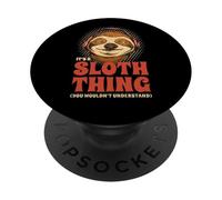 It's A Sloth Thing You Wouldn't Understand Bradipo Musica PopSockets PopGrip Adesivo