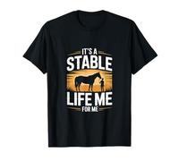 It's A Stable Life Me for Me - Fienile per Cavalli equestri Maglietta