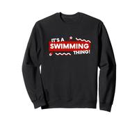 It's a Swimming PPool Thing Open Water Competitive Swimmers Felpa