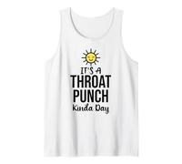 Its a Throat Punch Kinda Day Funny Farewell Coworker Leaving Canotta