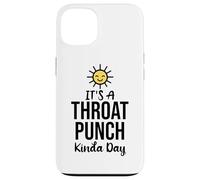 Its a Throat Punch Kinda Day Funny Farewell Coworker Leaving Custodia per iPhone 13