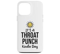 Its a Throat Punch Kinda Day Funny Farewell Coworker Leaving Custodia per iPhone 13 Pro Max