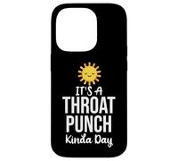 Its a Throat Punch Kinda Day Funny Farewell Coworker Leaving Custodia per iPhone 14 Pro