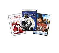 It's a Wonderful Life / White Christmas / Scrooge - Holiday 3 pack Bundle