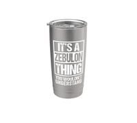 It's A Zebulon Thing You Wouldn't Understand First Name Bicchiere termico in acciaio inox doppia parete