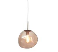 it's about RoMi Sospensione Helsinki - Marrone - 26 x 26 x 37,5 cm | Varie - Modern - Lampadario a sospensione in vetro, lampada a sospensione per sala da pranzo, cucina e soggiorno