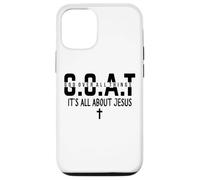 It's All About Jesus Make Heaven Crowded God Over All Things Custodia per iPhone 12/12 Pro