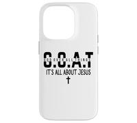 It's All About Jesus Make Heaven Crowded God Over All Things Custodia per iPhone 14 Pro