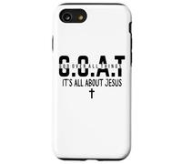 It's All About Jesus Make Heaven Crowded God Over All Things Custodia per iPhone SE (2020) / 7/8