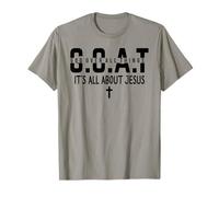 It's all About Jesus Make Heaven Crowded God Over all Things Maglietta