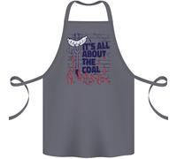 It's All About The Carbone Divertente Griglia Barbeque Cotone Grembiule 100%