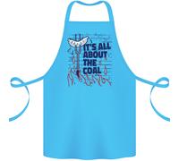 It's All About The Carbone Divertente Griglia Barbeque Cotone Grembiule 100%