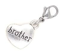 It's All About...You! Brother SSCL 74N - Ciondolo a clip in acciaio INOX