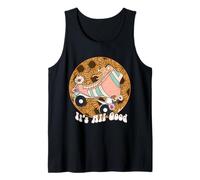 It's all Good Roller Skate Girasole Retro Graphic Canotta