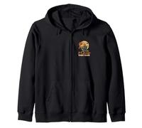 It's Always Spooky Season Skeleton Jack O Lantern Graphic Felpa con Cappuccio