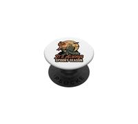 It's Always Spooky Season Skeleton Jack O Lantern Graphic PopSockets PopGrip Adesivo