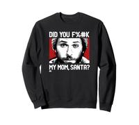 It's Always Sunny Charlie's Mom And Santa Funny Christmas Felpa