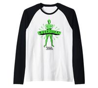 It's Always Sunny Green Man Funny Mascot TV Show Maglia con Maniche Raglan