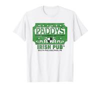 It's Always Sunny Paddy's Pub Vintage Sign St. Patrick's Day Maglietta