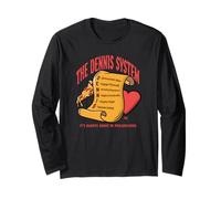 It's Always Sunny The Dennis System Scroll Funny TV Show Maglia a Manica