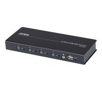 ITS ATEN CS724KM Switch KM USB a 4 porte illimitato (cavi inclusi)