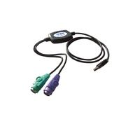 ITS Aten UC10KM Convertitore USB a 2x PS/2 femmina per Mouse & Tastiera, cavo 90