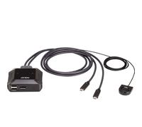 Adap Switch Aten 2P USB-C 4K DP US3312