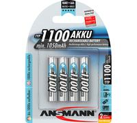 ITS Batteria Ricaricabile NiMH, ministilo AAA, 1100mAh, Blister 4pz Ansmann 5035