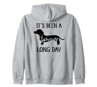 Its Been a Long Day Dachshund Funny Doxie Mom Dachshund Mama Felpa con Cappuccio