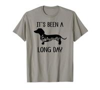 Its Been a Long Day Dachshund Funny Doxie Mom Dachshund Mama Maglietta