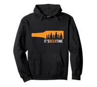 It's Beer Time Cool Beer Funny Drinking Beer Lover Felpa con Cappuccio