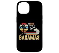 It's Better in The Bahamas Island Nassau Abaco Lover Palms Custodia per iPhone 14