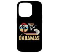 It's Better in The Bahamas Island Nassau Abaco Lover Palms Custodia per iPhone 14 Pro