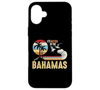 It's Better in The Bahamas Island Nassau Abaco Lover Palms Custodia per iPhone 16 Plus