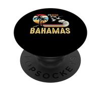 It's Better in The Bahamas Island Nassau Abaco Lover Palms PopSockets PopGrip Adesivo