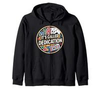It's Called Dedication Gambling Poker Casino Mindset |- Felpa con Cappuccio