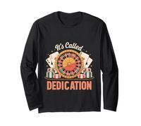It's Called Dedication Gambling Poker Casino Mindset - Maglia a Manica