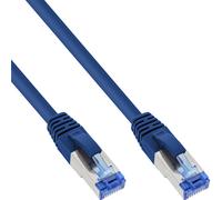 INL InLine® Cavo Rete Lan, S/FTP (PiMf), Cat.6A, 500Mhz, blu, 20m, Patch Ethern