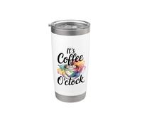 It's Coffee O'Clock Bicchiere termico in acciaio inox doppia parete