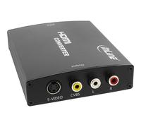 ITS Convertitore HDMI a S-Video e Video Composite, con Audio RCA (L/R)