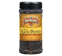 It's Delish Grani di pepe nero intero, vaso medio da 7 once