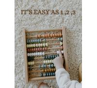 It's Easy As 1, 2, 3: Square Notebook For Kids, For School And Home