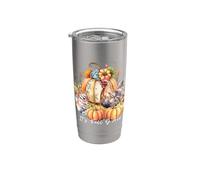 It's Fall Y'All Abbigliamento autunnale per le donne Raccolta delle zucche Bicchiere termico in acciaio inox doppia parete