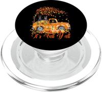 It's Fall Y'all Doberman Riding Truck Pumpkin Autumn Fall PopSockets PopGrip per MagSafe