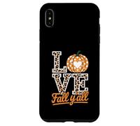 Its Fall Y'all Fall Pumpkin Thanksgiving Autumn Halloween Custodia per iPhone XS Max