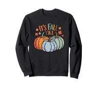 It's Fall Y'All Pumpkin Leaf Autumn Vibes Felpa