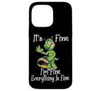 It's fine I'm fine everything is fine funny Cute Turtle Custodia per iPhone 14 Pro Max