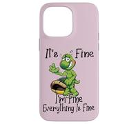 It's fine I'm fine everything is oky funny Turtle Great Gift Custodia per iPhone 14 Pro Max
